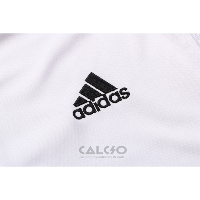 Tuta da Track di Giacca Real Madrid 2022-2023 Bianco e Purpura